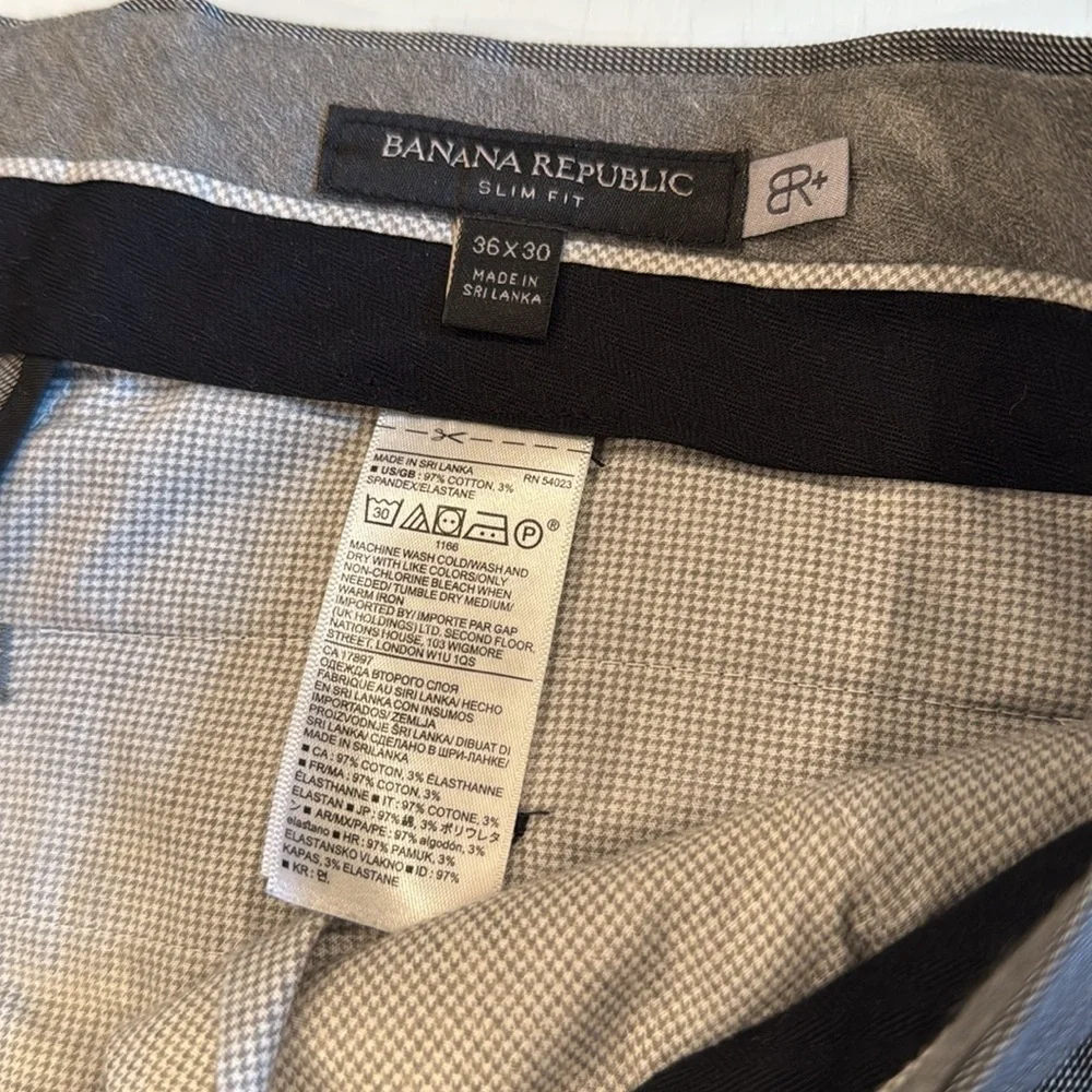 Banana republic Slim fit 36 x 30 pants